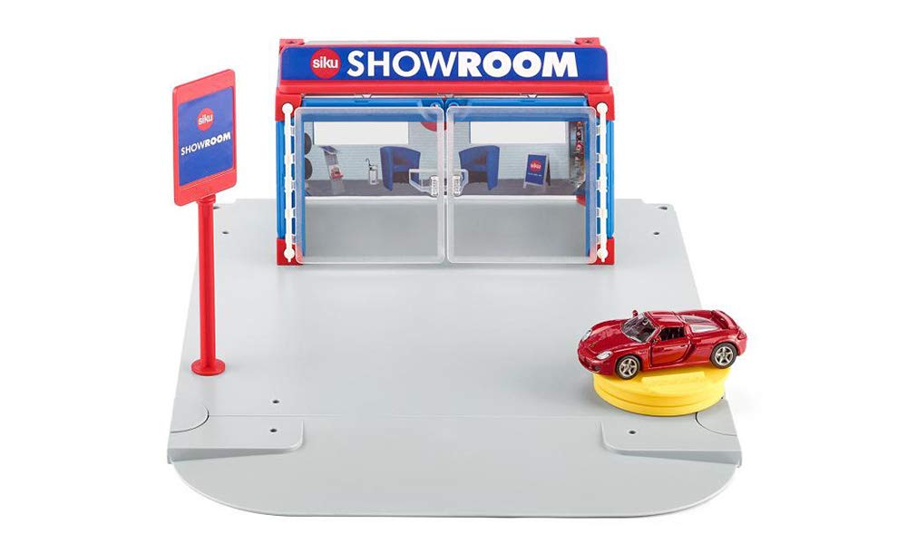 Siku 5504, Car Showroom, Plastic,Metal, Multicolour, Incl. vehicle, Multifunctional, Simple assembly