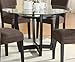 Bloomfield Round Cross Table Base Cappuccino