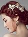 Venusvi Bridal Hair Pins- Wedding Hair Accessories(Pack of 3)