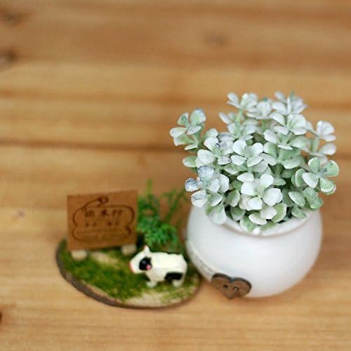 Nacola人工mini Potted Plants Smallシミュレーション花ポットフェイク植物盆栽with Flower Pots Forウェディングホームリビングルームダイニングテーブルデスクpottedフローラルデコレーション Ospacp Org Ar