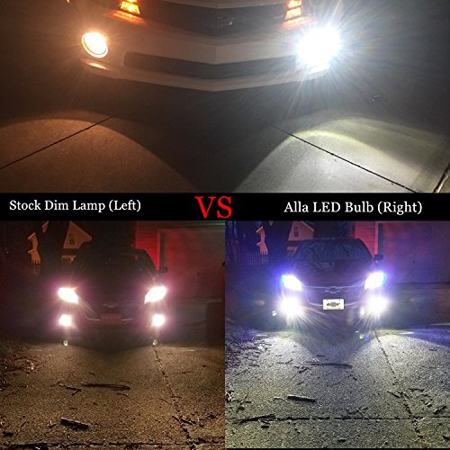 image for Alla Lighting 9006 LED Fog Light Bulbs Xtremely Super Bright 9006 LED 
