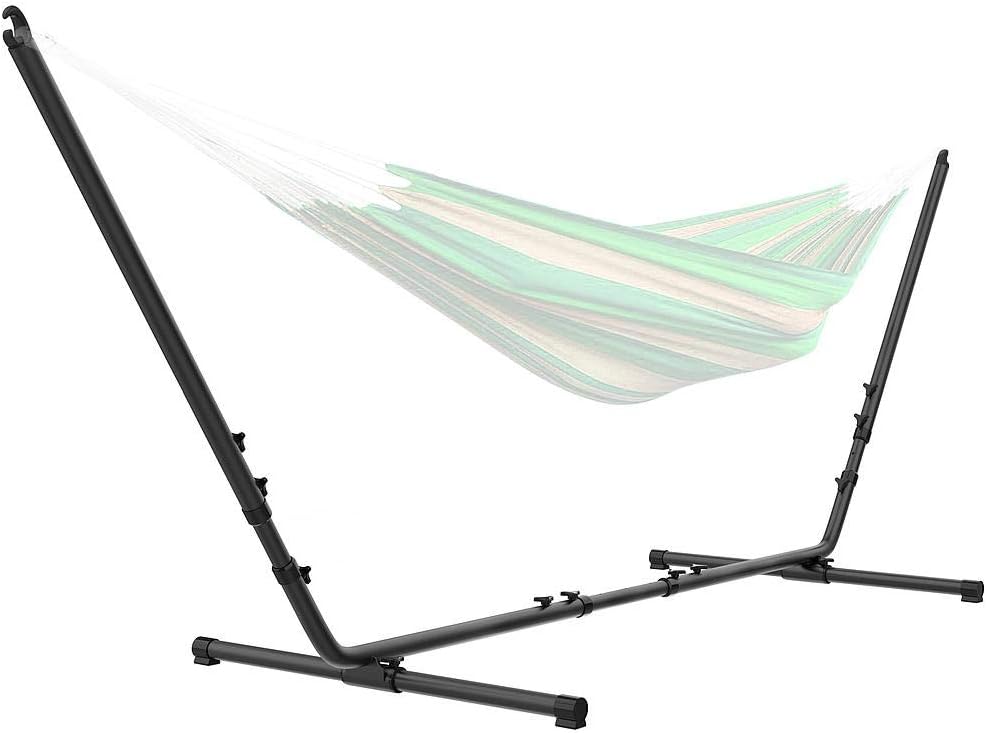 Todeco Adjustable Hammock Stand, Camping Hammock Stand Only