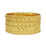 Banithani 18K Goldplated Bollywood Designer Bangle Set Traditional Indian Bracelets 26