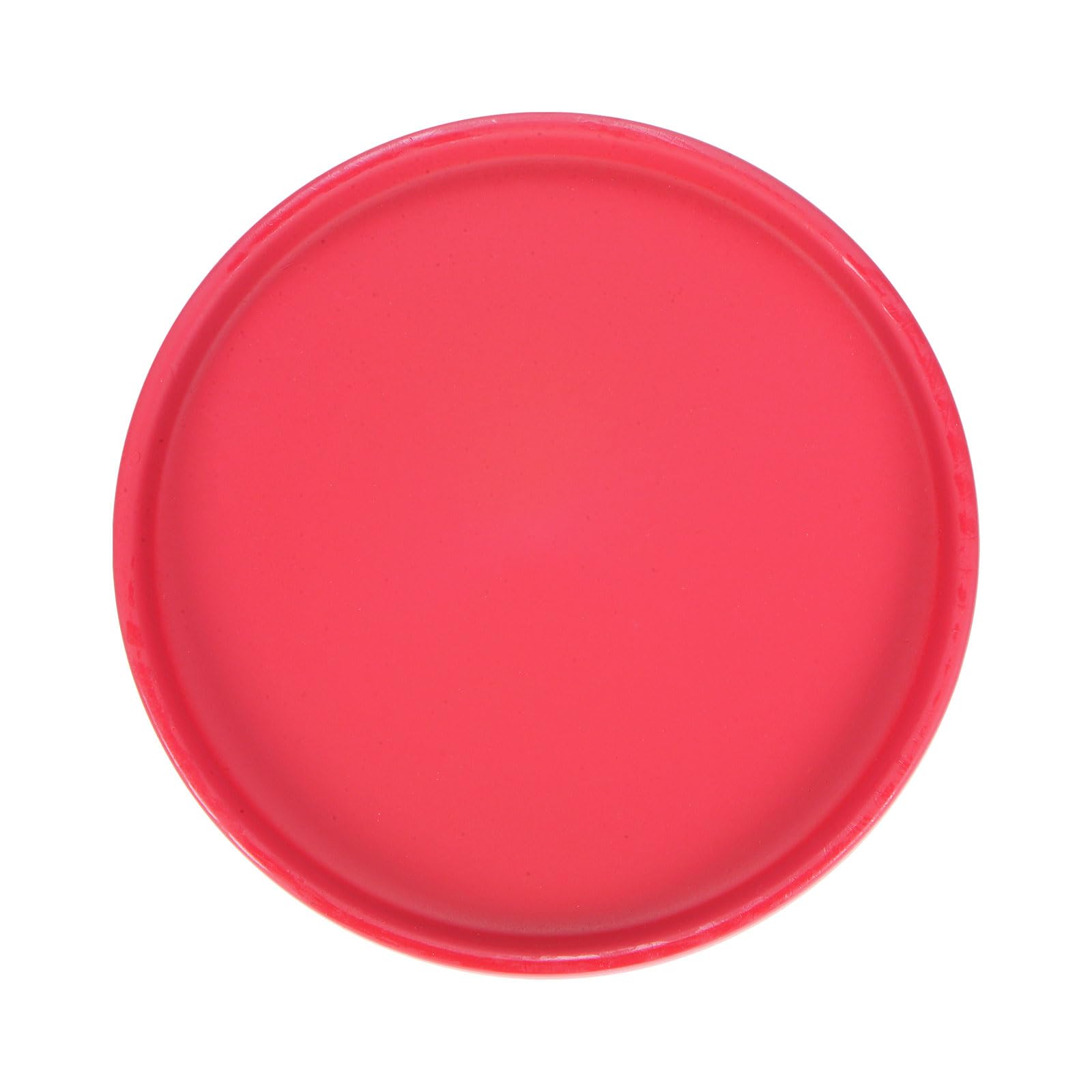 M METERXITY Ceramic Plant Saucer, 6.3 Inch 16cm Plant Water Catcher Tray, Plant Pot Saucers for Indoor/Outdoor Plants/Flower Drainage Drip Water Tray [Round Dark Red]