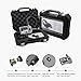 Teslong Industrial Endoscope, Newest Upgrade Waterproof Borescope Inspection Camera with 0.21inch Gooseneck, 3.5inch LCD Screen, 6 LED Lights, 2600mAh Lithium-Ion Battery, Tool Box (3m/9.8ft)