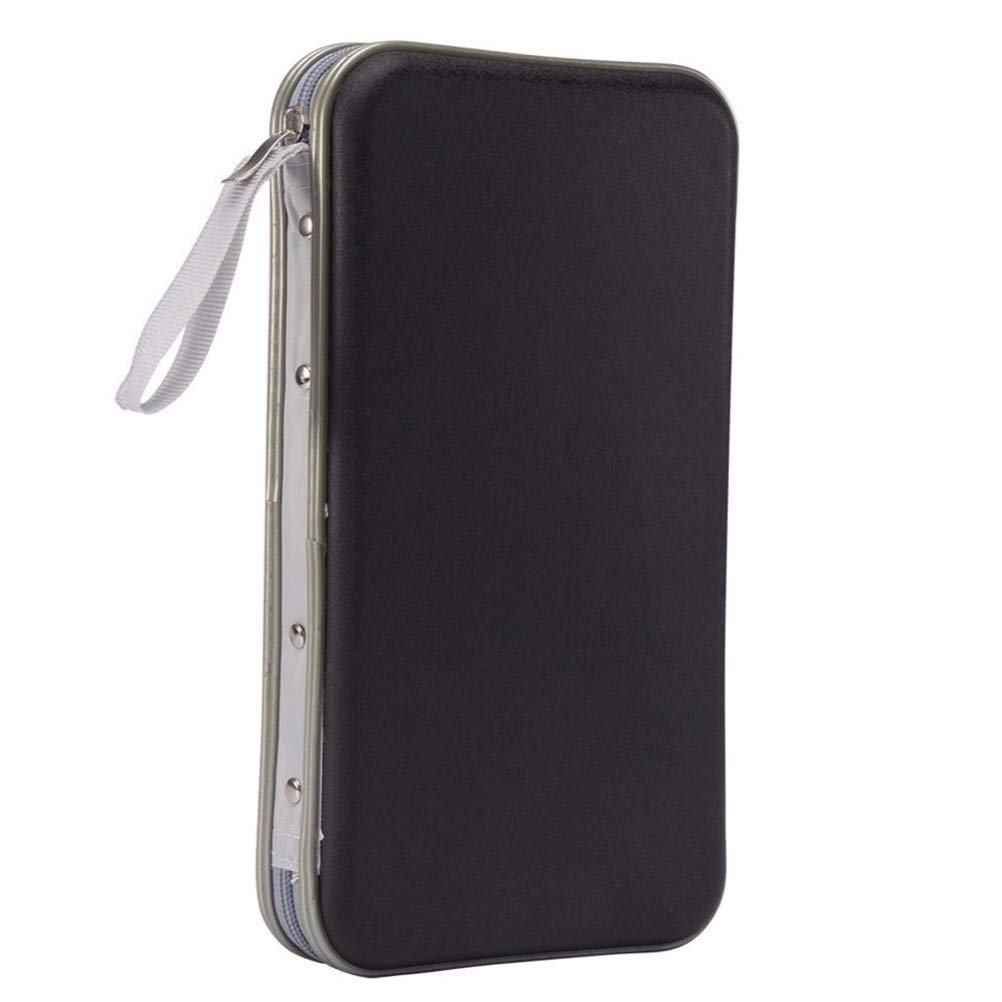 Newniu(R) Disc CD DVD Bag Case Holder Wallet Storage (80 CDs / Black / Polyester)