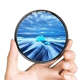 ESDDI 77mm ND 1000 Filter Photo Neutral Density Filter MC ND 10 Stop Filter with Dark Black Aluminum Frame SCHOTT B270 Optical Glass