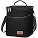Lifewit Lunch Box for Adult 9L Insulated Large Lunch Bag Leakproof Thermal Bento Bag for Work, Black