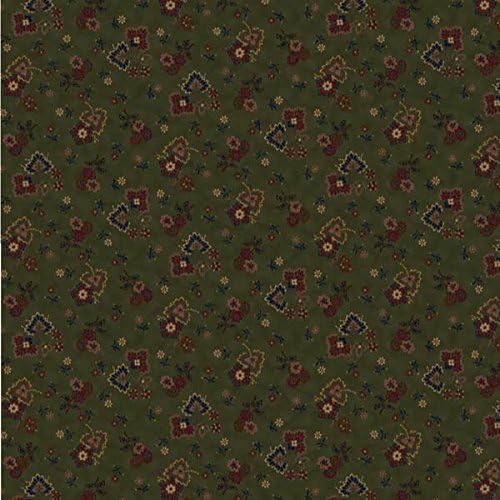 Marcus Fabrics on Maple Lake by Pam Buda Autumn Flora Green