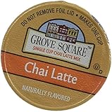 Grove Square Chai Latte, 48-count Single Serve Cup for Keurig K-cup Brewers