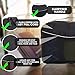 bago 7 Pcs Packing Cubes for Travel - 4 Travel Packing Cubes for Suitcases with 3 ZipLock Bags - Luggage Organizer Bags to Get Maximum Storage, Save Time & Effort to Pack (Black)