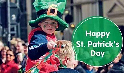 St. Patrick’s Day Hat Shamrock Party Accessory Costume Top Hat for Men and Women,and teenagers