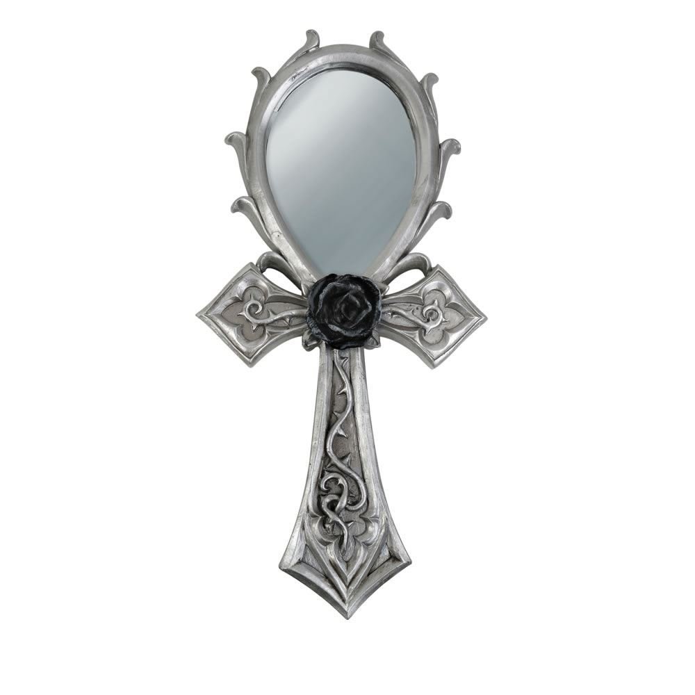 Alchemy Gothic Gothic Ankh Hand Mirror