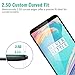 OnePlus 5T Screen Protector - [2 PACK] ICHECKEY [Full Adhesive] [2.5D Full Coverage ] Tempered Glass Screen Cover Shield for OnePlus5T - Black