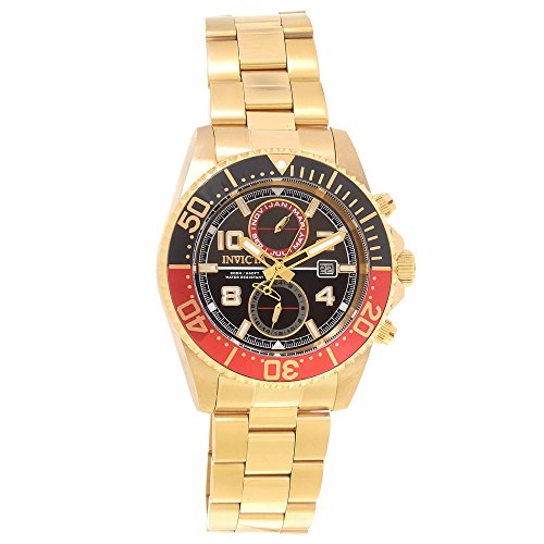 Invicta Men's 18518 Pro Diver Analog Display Swiss Quartz Gold Watch