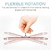 Finger Ring Stand 5 Pack, Ama Forest 360° Rotary Cell Phone Holder with Car Mount Hook Finger Loop Grip Universal Anti-Drop phone Kickstand