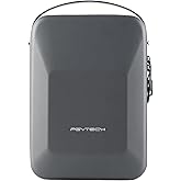 PGYTECH Carrying Case for DJI Mavic 3 Series, Waterproof PU Leather Hard Shell Storage Travel Bag Compatible with Mavic 3 Pro, Mavic 3, Mavic 3 Classic Drone and Accessories, With Shoulder Strap