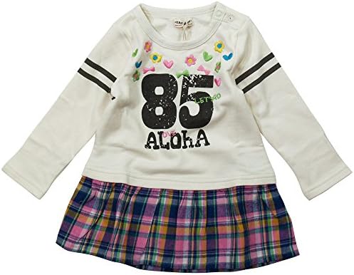 秋冬春対応 Child Champ チャイルド チャンプ 裏毛aloha85トレーナーワンピース No C 定番から日本未入荷 Iv 100cm