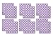 LolliZ® Luncheon Napkins, 12 Pcs Polka Dots Lavender, 13