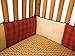 Trend Lab Northwoods Crib Bumpers, Red/Tan