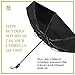 MadeToLast Best Windproof Umbrella, Easy Travel Bag, Compact & Light, Indestructible 60 MPH Winds, Automatic Open/Close, 9 Ribs Nonbreakable Rain Repel UV Rays Protection, Flips Inside Out Easily