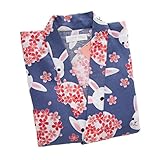 Women's Cotton Kimono Long Sleeve Daisy Printed