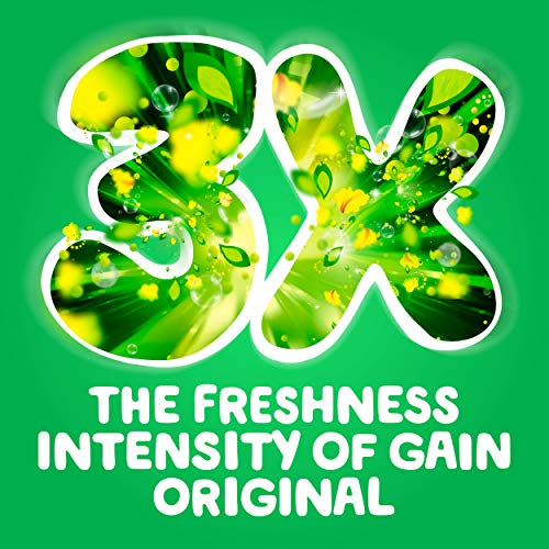 Gain Scent Blast Liquid Laundry Detergent, Fiercely Fresh, 75 Fl Oz