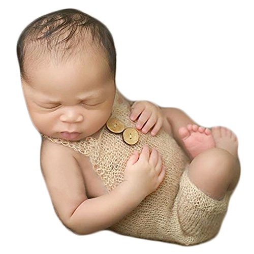 Baby Photography Props Boy Girl Photo Shoot Outfits Newborn Crochet Costume Infant Knitted Clothes Mohair Rompers