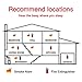 2 Pack Photoelectric Smoke and Fire Alarm & Detector, Battery-Operated(Not Hardwired) Smoke and Fire Detector with Test Button(9V Battery Included)