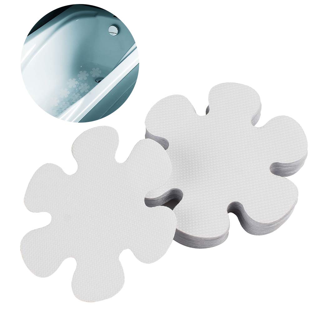 btcus4 Bathtub Anti-slip Stickers Adhesive Safety Treads for Tubs Bath,Showers,Pools,Stairs or Other Slippery Spots -20 Pieces 4 Inches