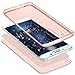 Motorola Moto G4 Play Case,ikasus [Full-Body 360 Coverage] Crystal Clear 2in1 Sparkly Shiny Bling Glitter Front Back Full Coverage Soft TPU Silicone Rubber Case for Motorola Moto G4 Play,Rose Gold