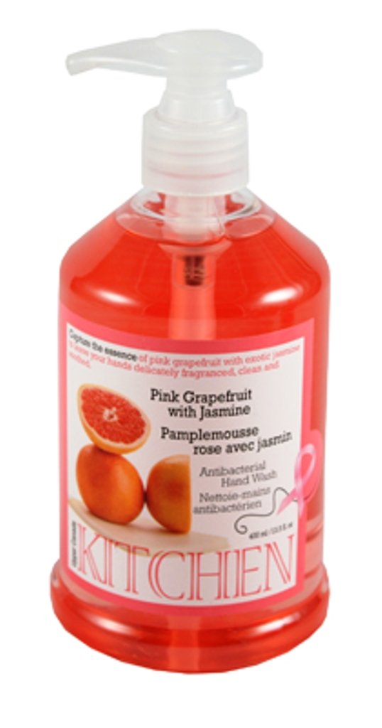 Upper Canada Soap & Candle Kitchen Antibacterial Hand Wash, Pink Grapefruit with