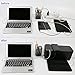 [Set of Three]Cable Management Boxes Organizer,Large Storage Holder for Desk, TV, Computer, USB Hub, System to Cover and Hide & Power Strips & Cords(Black)