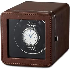 SWZEC Chroninova Auto Watch Winder (Brown)