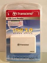Transcend USB 3.0 Super Speed Multi-Card Reader for SD/SDHC/SDXC/MS/CF Cards (TS-RDF8W)