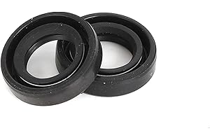 Royal Sun 2Pcs Crankcase Gear Shifter Shaft Oil Seal Compatible with Honda TRX250,350,450,500 Foreman 400,450,500 FourTrax Rancher 350,420 CR60R CR80R CR85R ATC250R Replace 91202-444-023