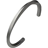 TAVARAT] Cuff Bracelet for men bangle brass twisted Tps-175