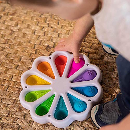 Simple Baby Fidget Toy Set Hand Dimple Keychain Stress Relief Toys