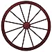 Leigh Country TX 93930 Red Wash Wagon Wheel