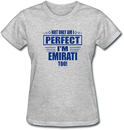 WJINX Women's Not Only Am I Perfect I'm Emirati Too T-Shirt
