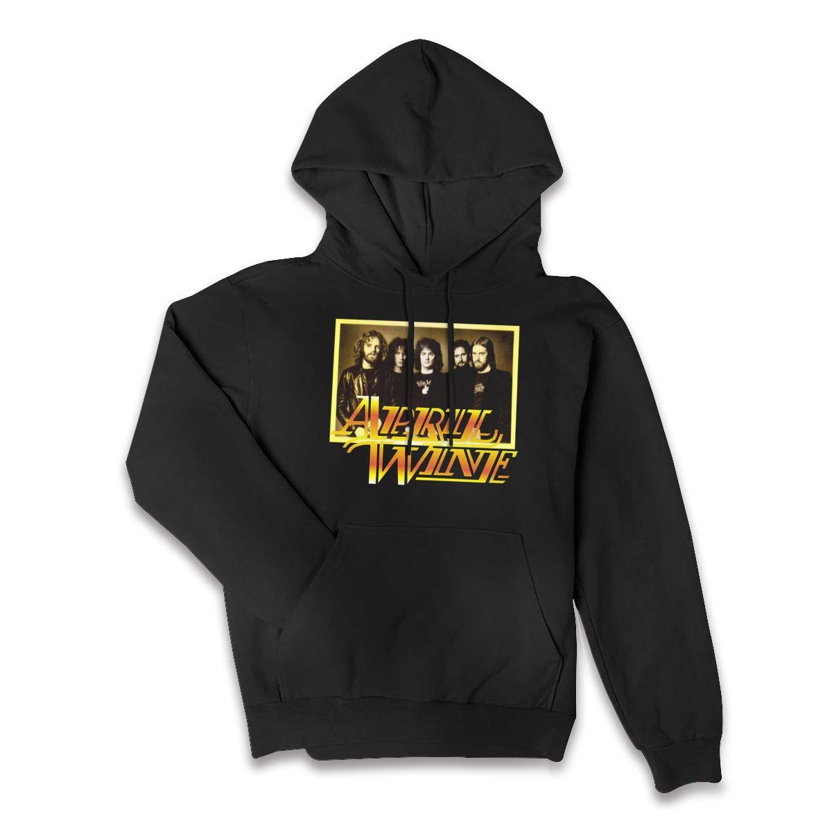 Erman Color Name Retro April Wine 1 Pullover Hooded Shirts With Pocket 