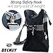 Beckly Super Bowling Tote -Bowling Bag- Fits Your Bowling Ball and Bowling Shoes- Single Bowling Ball Tote- Front Zippered Pocket and inside Shoe Sleeves-Carry and Shoulder Straps-For your Home Bowling Alley or At the Professional Arena- Perfect Bowling equipment- Great Holiday gift For bowling pro or rookie- Made from the Highest Quality Material and Superior craftsmanship- Superior quality bowling ball sports bag- Backed by the Famous Beckly! (Black/Grey)