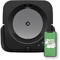 Robô Passa Pano Inteligente Bivolt Braava jet® m6 Graphite iRobot