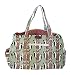 Bungalow360 Vegan Cotton Canvas Duffle Gym Bag (Woodpecker)