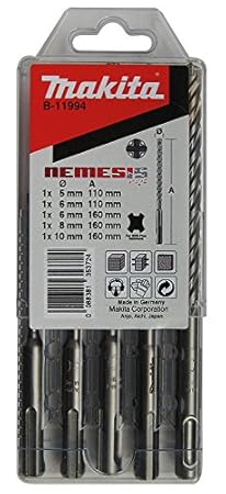 Makita B-11994 Nemesis Bohrerset SDS+ 5-tlg.
