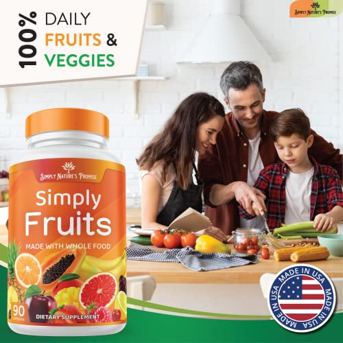 Simply Nature's Promise Fruit and Vegetable Supplements 90 Veggie