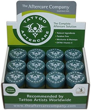 TATTOO AFTERCARE -Box 24 x 10g from The Aftercare Company