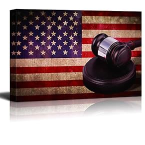 Flag Day Theme Home Artwork for Living Room Bedroom