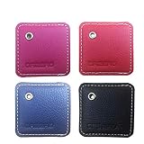 [4 Pack] Orzero Stylish Case for Tile Mate Finder with Keychain Protected from Scratch Wet Dirty (Tile Finder Not Included) - 4 Colors