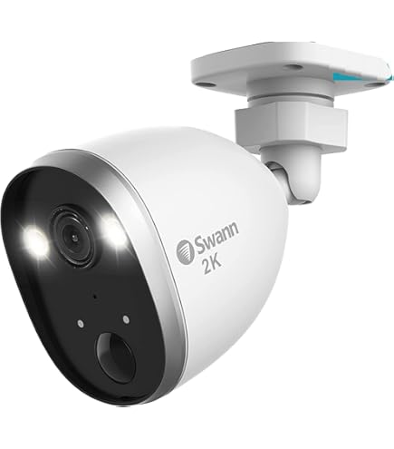 Amazon.com: Swann Wi-Fi Security Camera Outdoor Indoor, 2K Quad HD